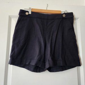 H&M Black Shorts - size 10‎